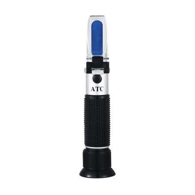 High quality 3 In 1 hand held Grape & Alcohol Refractometer for winemakers has three scales(0-25%Vol , 0-40%Brix,0-22Baume)