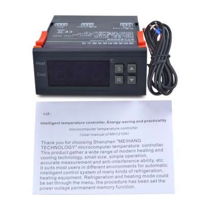 Controller Thermocouple Thermostat Incubator control accuracy of 1 degree 110V 10A -40C~120C