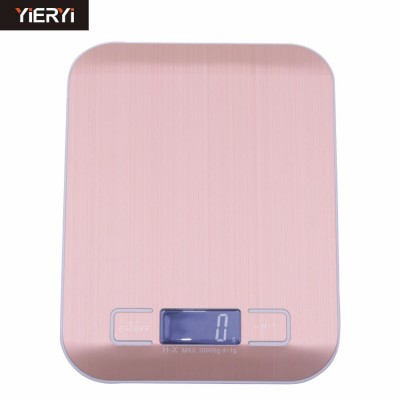 5kg/1g digital, portable, household, stainless steel, kitchen scale, weighing scale