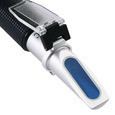 Manual brix 0-10% refractometer 1.000-1.070SG ATD salt meter Salinity of Sea Water from 10 to 30C portable refractometer